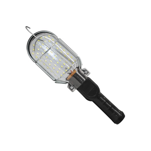 [PLED12V] Portatil LED 12V - Portatil LED 12V con Placa de 64 LED, Acrilico Protector, Interruptor ON/OFF y Cable Reforzado de 5 Metros