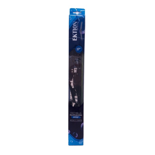 [FIT17] Escobilla limpiaparabrisas FIT universal 17" curva de goma