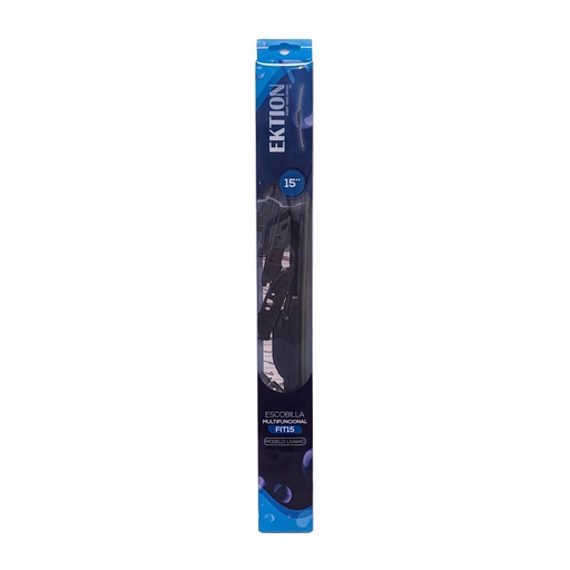 [FIT15] Escobilla limpiaparabrisas FIT universal 15" curva de goma