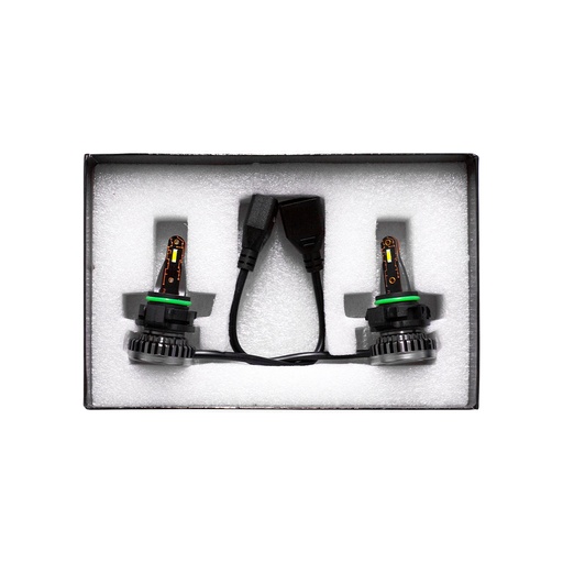 [R8-PSX24W] Kit LED off-road R8 - PSX24W H16 10MA Generación chips CSP sin cooler 30000 Lumens 42 W 12V