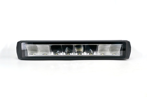 [BAR80DUTY] Barra LED off-road Heavy Duty Largo 31 cm color blanco 40 W, 8 chips LED Osram P7, 12V/24V