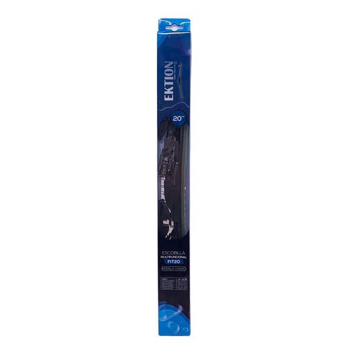[FIT20] Escobilla limpiaparabrisas FIT universal 20" curva de goma