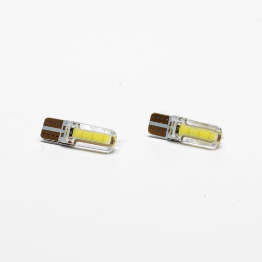 [LED12961GELBL] Lámpara LED de Señalización Silica - 2821 - T10 - W5W - Gel Siliconado CANBUS Blanco 12V Unidades