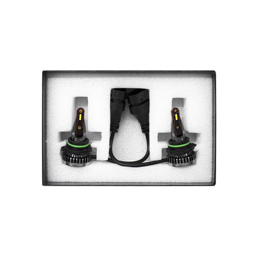 [R8-9006] Kit LED off-road R8 - 9006 HB4 10MA Generación chips CSP sin cooler 30000 Lumens 42 W 12V