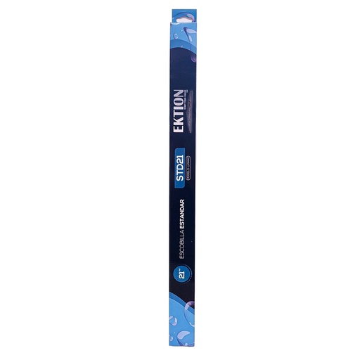 [STD21] Escobilla limpiaparabrisas FLAT universal 21" chata, enganche estándar