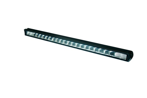 [BAR180DUTY] Barra LED off-road Heavy Duty Largo 82 cm color blanco 120 W, 24 chips LED Osram P7, 12V/24V