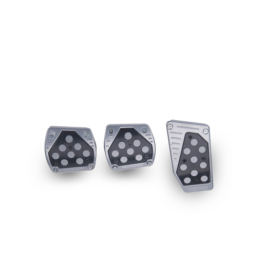 [PE005] Juego de Cubre Pedales Deportivo - Jueg de Cubre Pedales Deportivo Negro universal