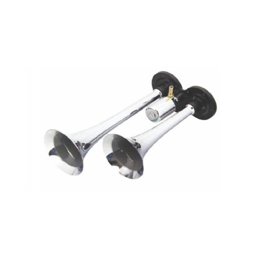 [BOC20519] Bocina de aire Corneta Doble Voltaje 12V - 24V Envase por Unidad
