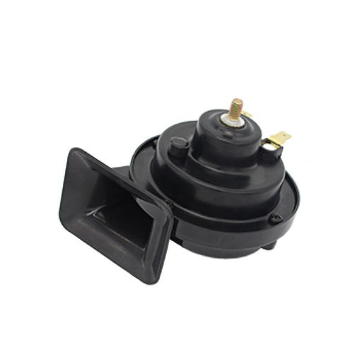 [BOC20248] Bocina tipo klaxon caracol 2 Terminales VOLTAJE12V Envase por Unidad Diámetro 90MM