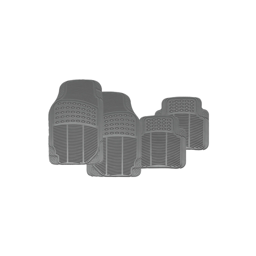 [AL002] Alfombra PVC 4 Piezas Gris 7245 / 44.545