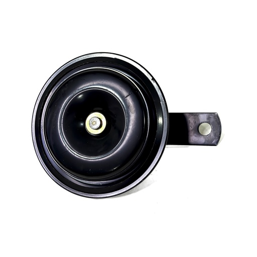 [BOC20018] Bocina tipo disco Mercedes Benz. 2 Terminales. Voltaje 12V. Envase por Unidad Diámetro 90MM