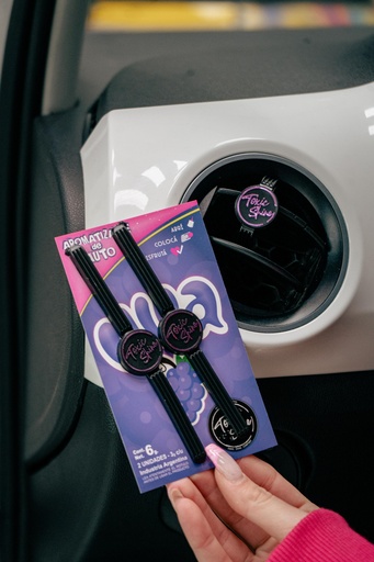 [AROM-UVA] Aromatizante para auto uva 6 g